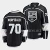 joonas korpisalo la kings black home breakaway player jersey