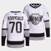 joonas korpisalo la kings white 2022 23authentic primegreen alternate jersey