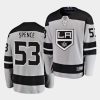 jordan spence kings black alternate breakaway player jersey