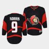 josh norris senators 2022special edition 2.0 youth black jersey