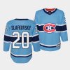 juraj slafkovsky canadiens 2022special edition 2.0 youth blue jersey