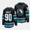 justin bailey sharks black 2023 24cali fin 3rd alternate breakaway player jersey