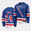 kaapo kakko rangers royal 2020 stanley cup playoffs home jersey