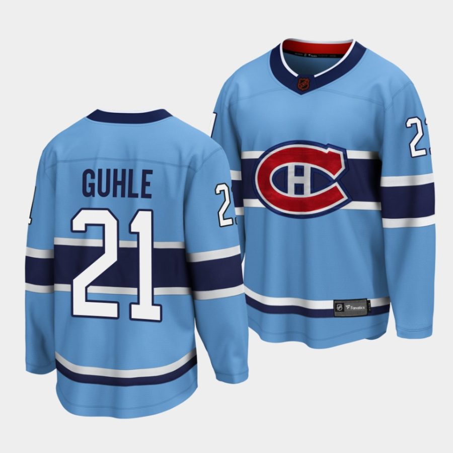 kaiden guhle canadiens blue special edition 2.0 breakaway player jersey