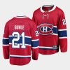 kaiden guhle canadiens red home breakaway player jersey