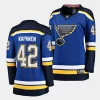 kasperi kapanen blues blue home women jerseys