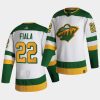 kevin fiala wild white 2021 reverse retro authentic jersey