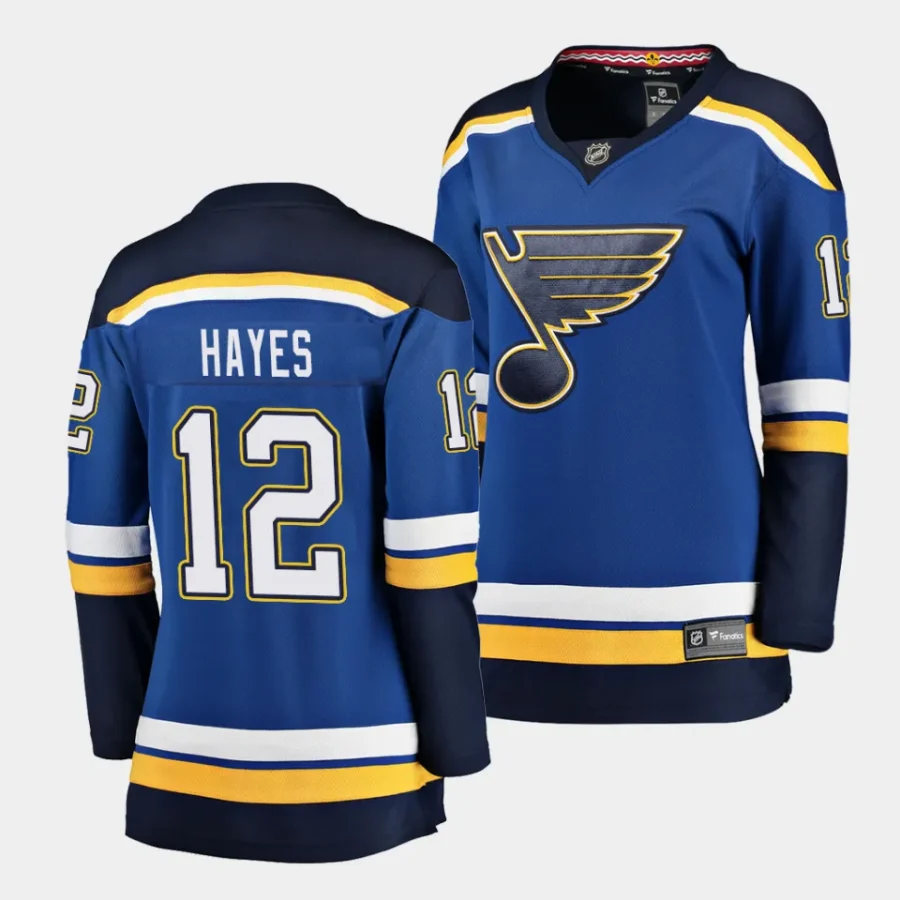 kevin hayes blues blue home women jerseys