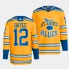 kevin hayes blues yellow reverse retro 2.0 primegreen authentic projersey