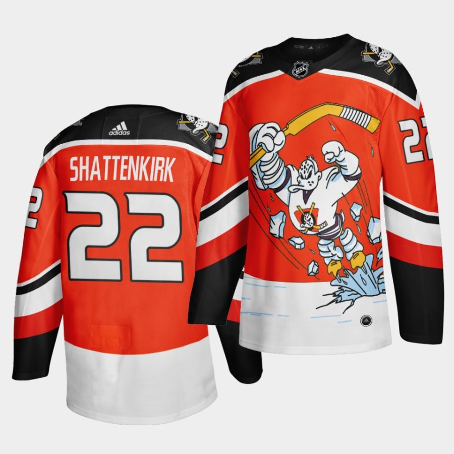 kevin shattenkirk ducks orange reverse retro third authentic jersey