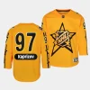 kirill kaprizov wild 2024 nhl all star game youth yellowpremier jersey