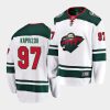 kirill kaprizov wild white away breakaway player jersey