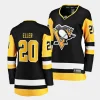 lars eller penguins black home women jerseys