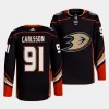 leo carlsson ducks black home primegreen authentic projersey