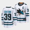 logan couture sharks white away the evolve jersey