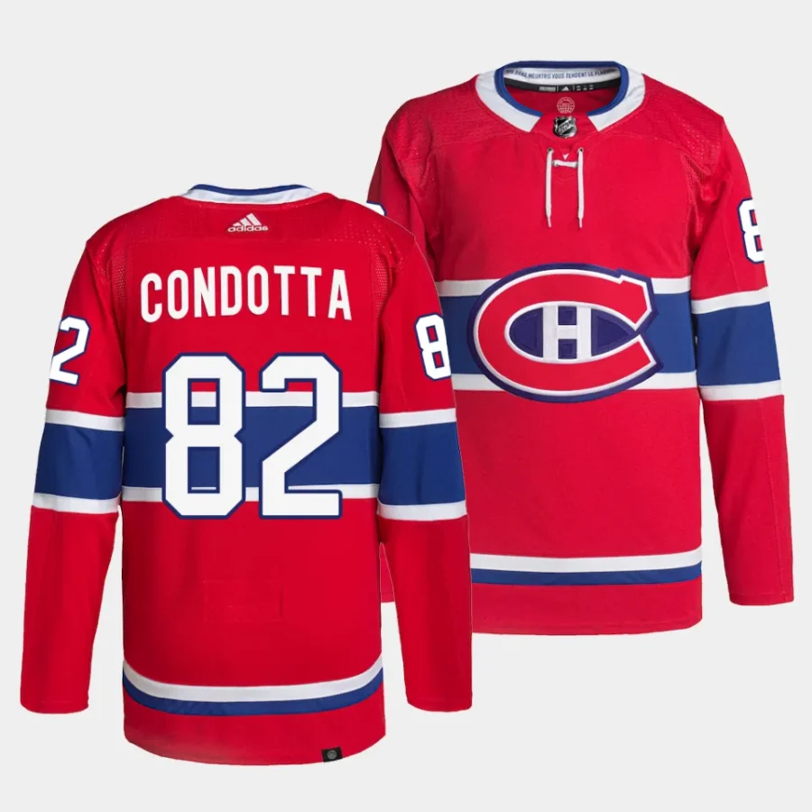 lucas condotta canadiens red home primegreen authentic projersey