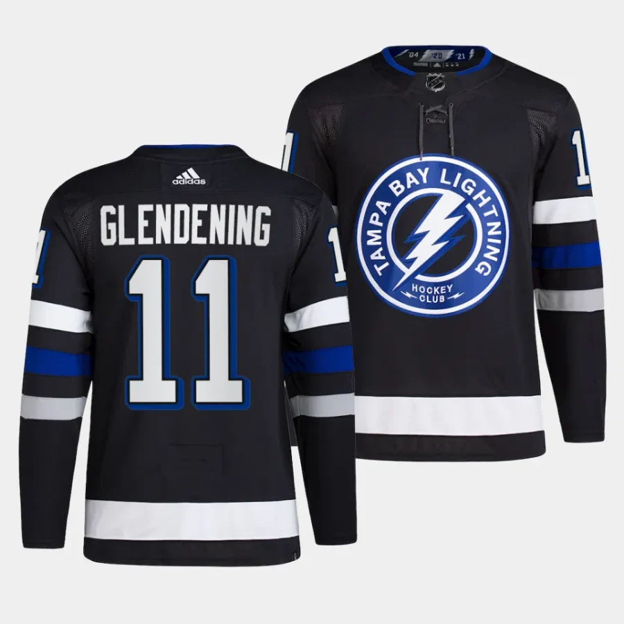 luke glendening lightning black 2023 24alternate primegreen authentic jersey