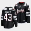 luke hughes devils black alternate breakaway player jersey