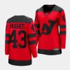 luke hughes devils red 2024 nhl stadium series women jerseys