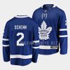 luke schenn maple leafs blue home breakaway player jersey