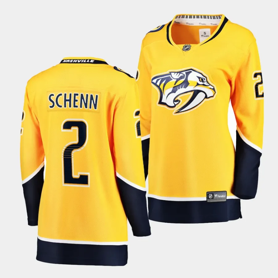 luke schenn predators gold home women jerseys