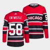 mackenzie entwistle blackhawks red 2022reverse retro 2.0 authentic primegreen jersey