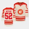 mackenzie weegar flames 2023 nhl heritage classic youth cream jersey