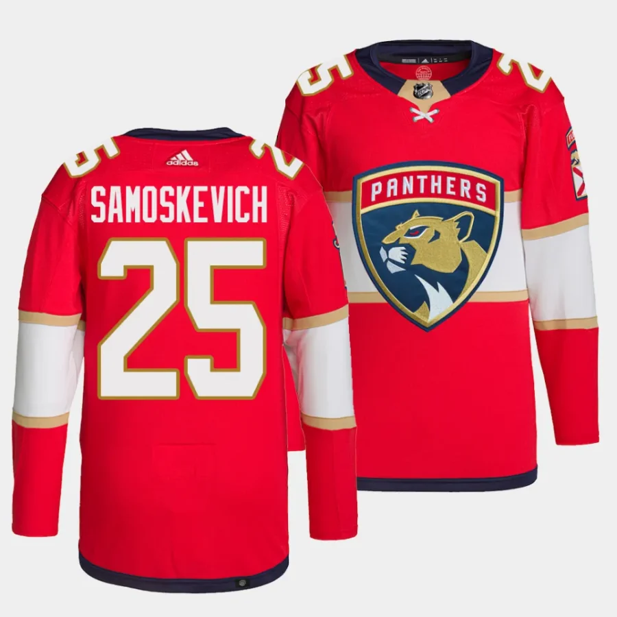 mackie samoskevich panthers red home primegreen authentic projersey