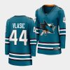 marc edouard vlasic sharks teal home women jerseys