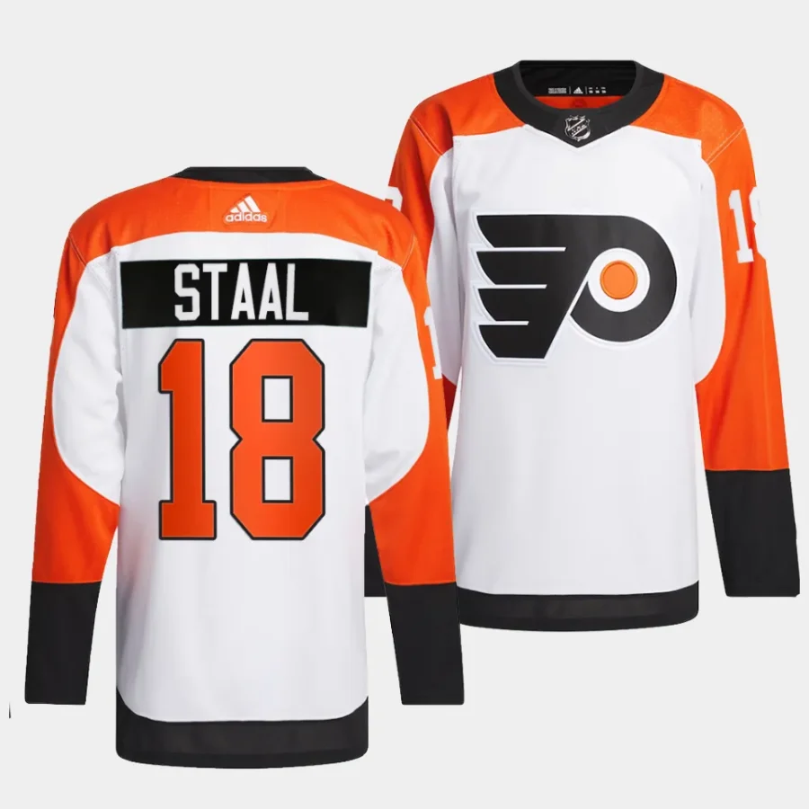 marc staal flyers white 2023 24authentic away jersey