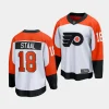 marc staal flyers white 2023 24away premier jersey