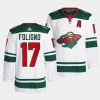 marcus foligno wild white away primegreen menjersey