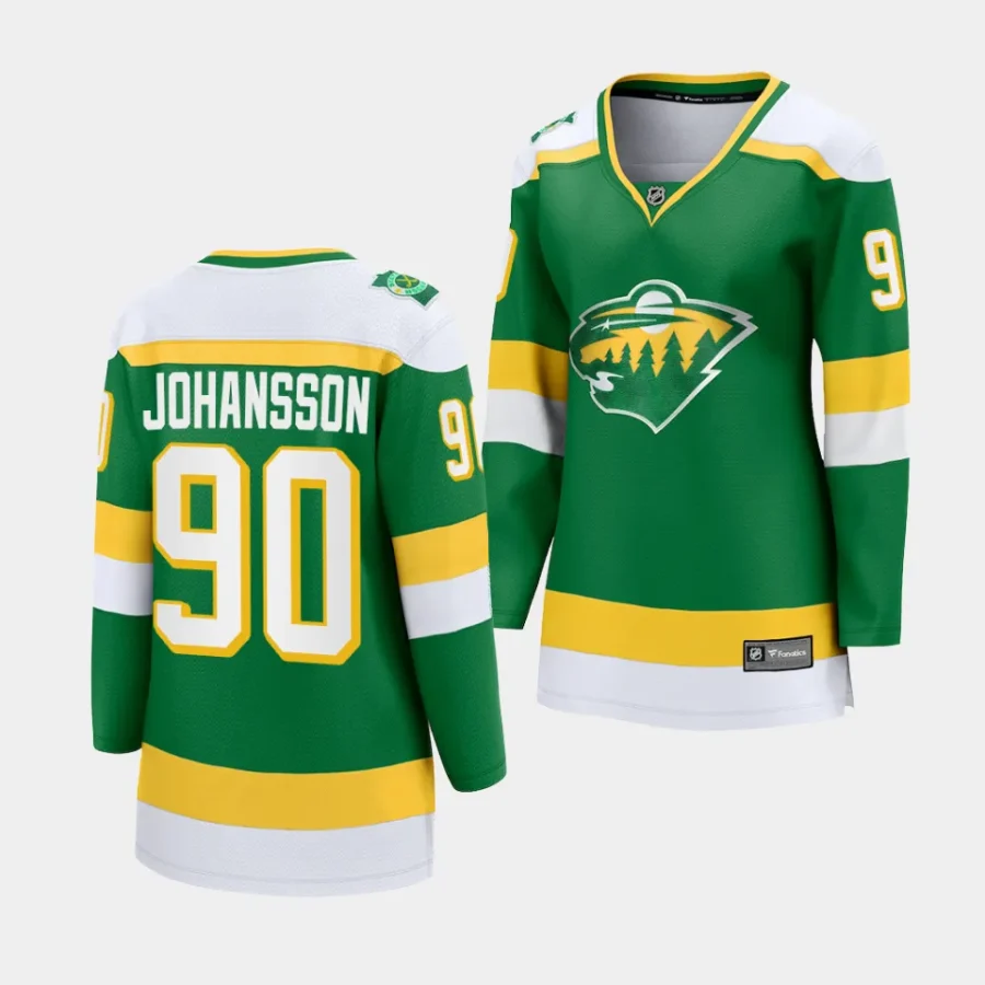 marcus johansson wild green alternate women jerseys