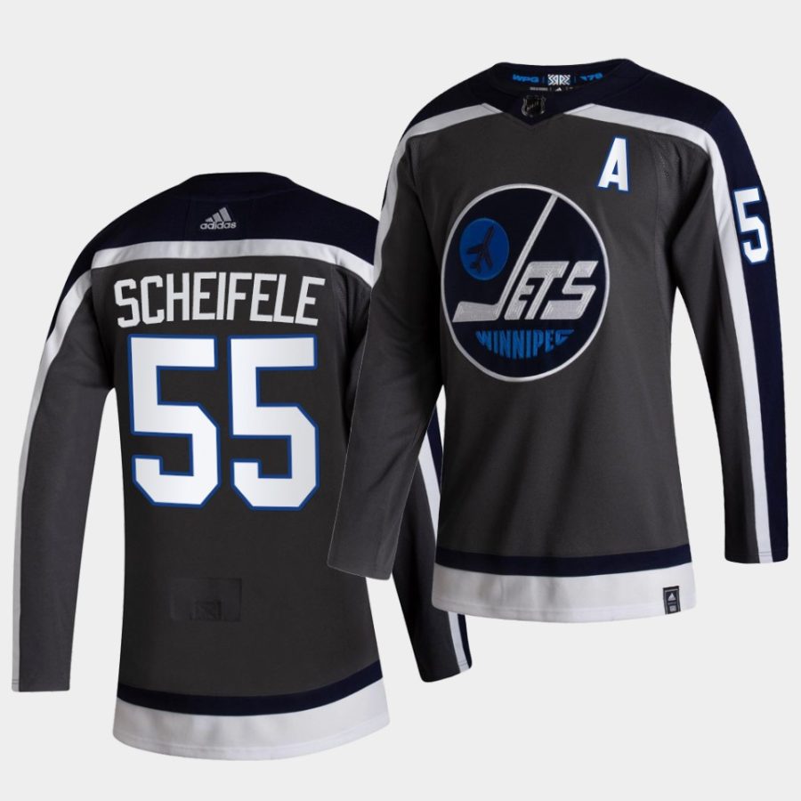 mark scheifele jets grey 2021 reverse retro authentic jersey