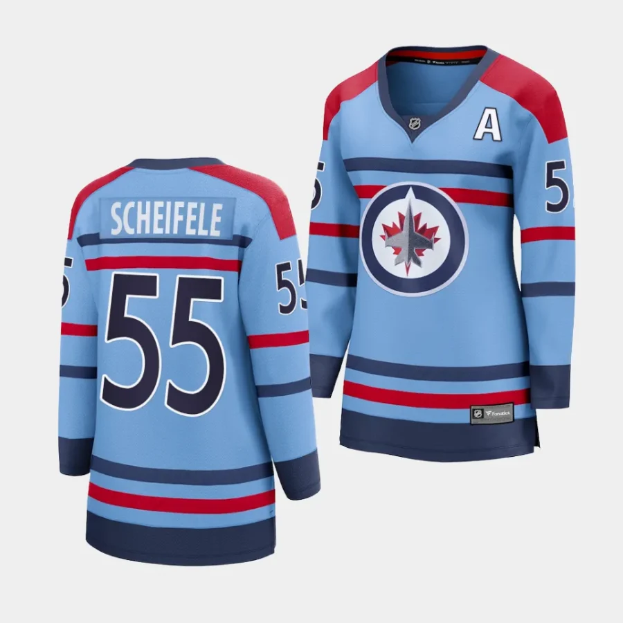 mark scheifele jets light blue rcaf centennial women jerseys