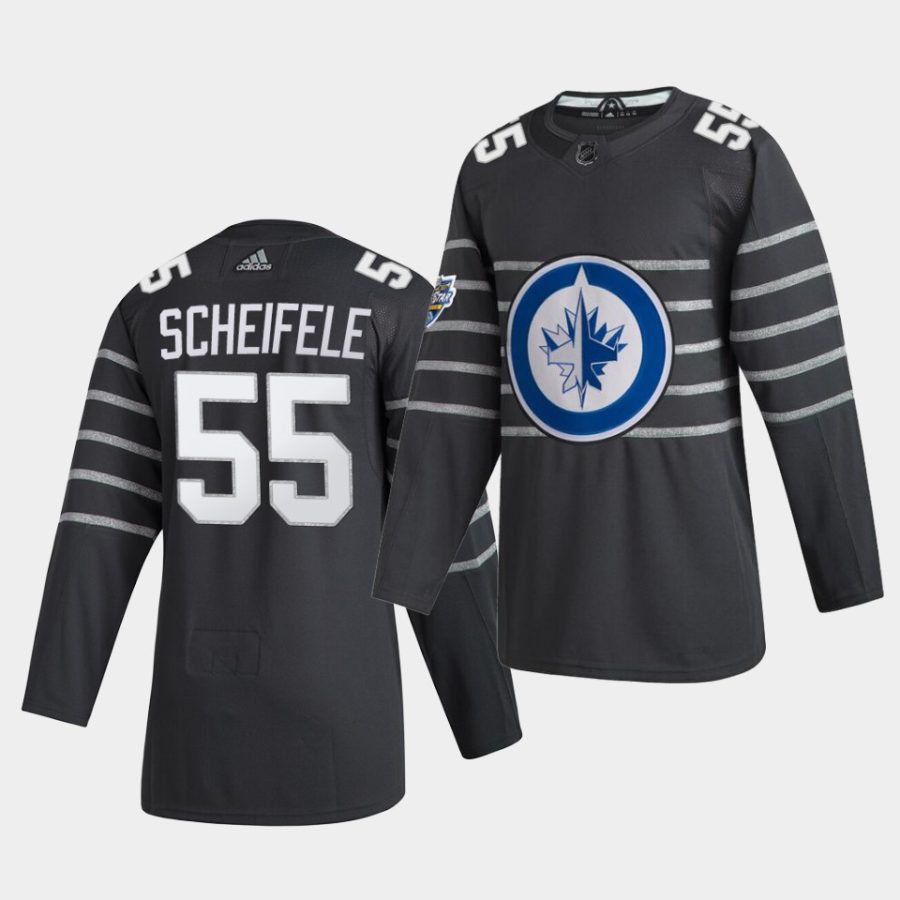 mark scheifele winnipeg jets gray 2020 nhl all star game jersey