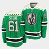 mark stone golden knights 2020 st. patricks day green jersey