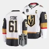 mark stone vgk white 2023 stanley cup final away jersey