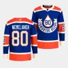 markus niemelainen oilers royal 2023 nhl heritage classic primegreen authentic playerjersey