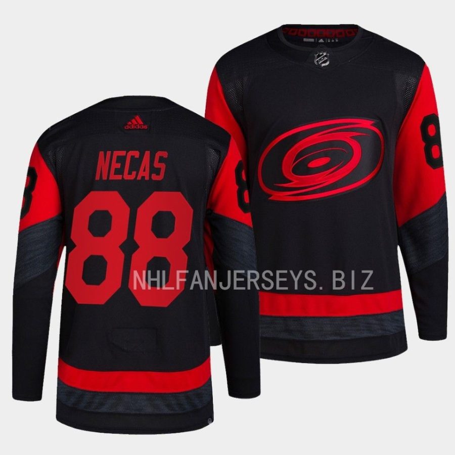 martin necas hurricanes black 2023 nhl stadium series primegreen authentic jersey