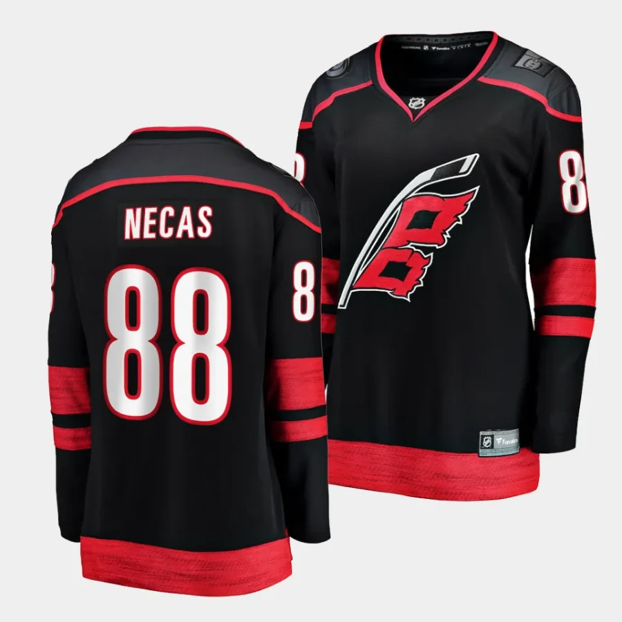 martin necas hurricanes black home women jerseys