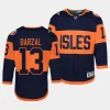 mathew barzal islanders 2024 nhl stadium series youth navypremier player jersey