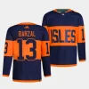 mathew barzal islanders navy 2024 nhl stadium series authentic pro jersey