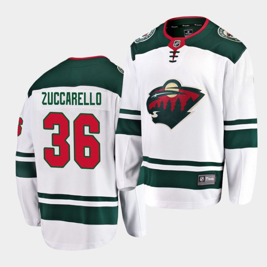 mats zuccarello sideline whitejersey