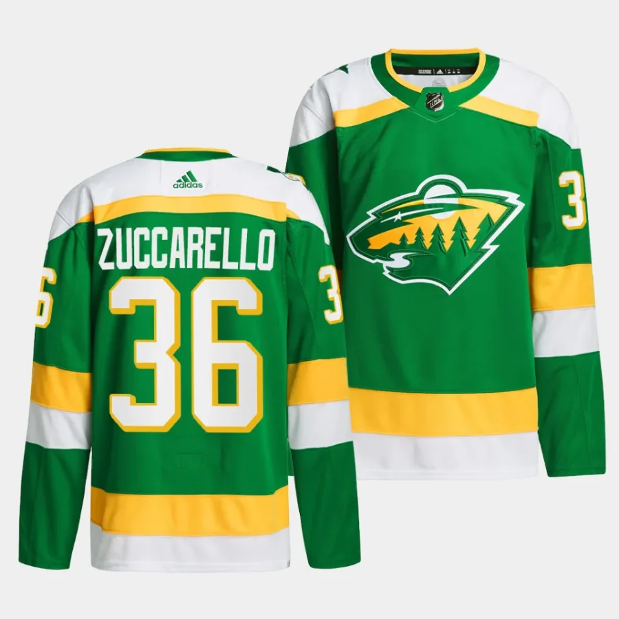 mats zuccarello wild green 2023 24alternate primegreen authentic playerjersey