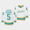 matt benning sharks 2022special edition 2.0 youth white jersey