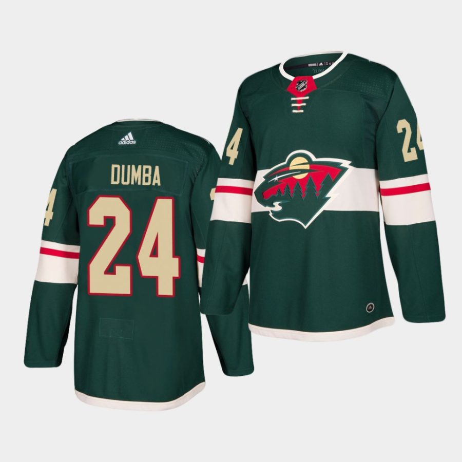 matt dumba sideline greenjersey