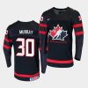 matt murray iihf world championship black replica jersey