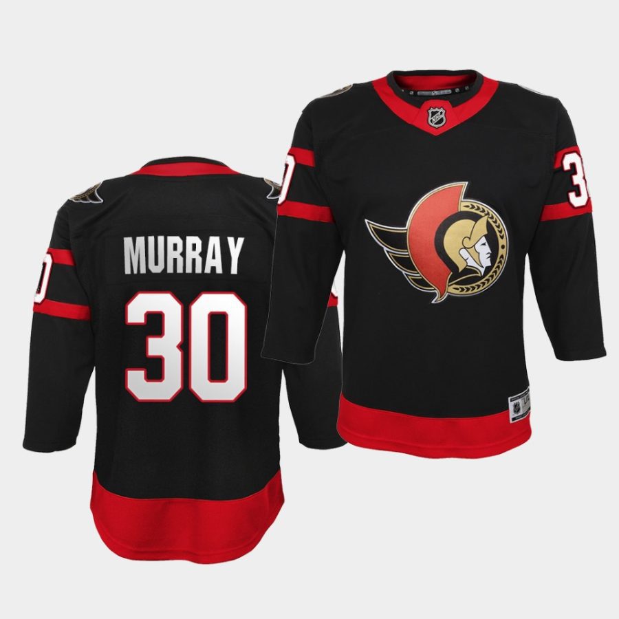 matt murray senators home youth black jersey