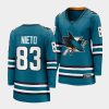 matt nieto sharks teal home women jerseys